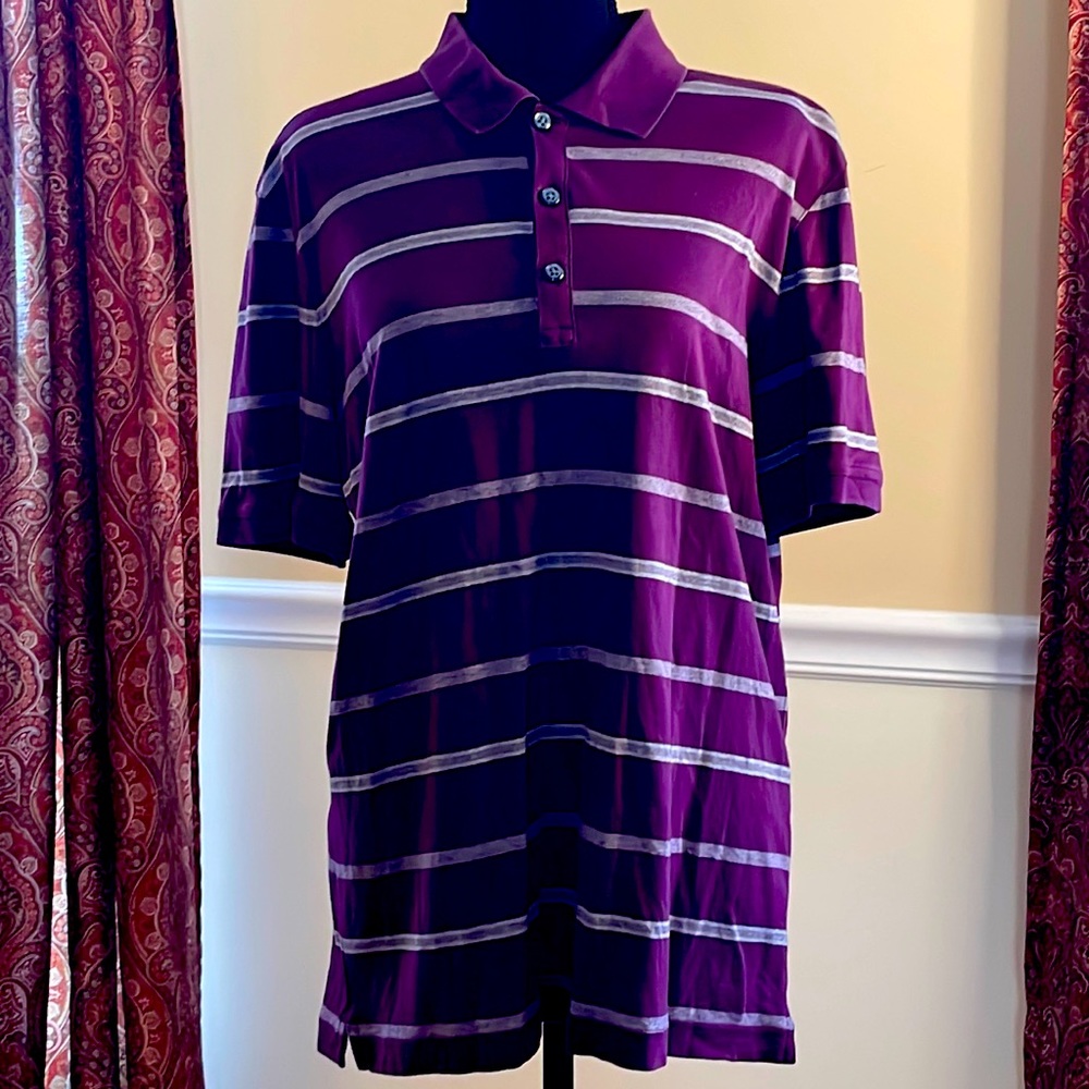 Men’s Banana Republic Striped Polo Shirt